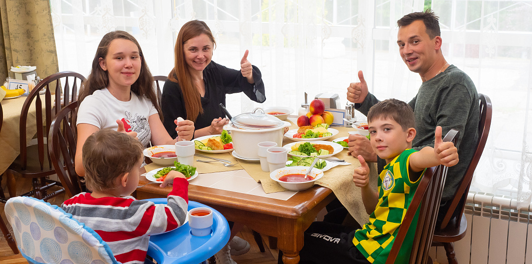 Питание как дома