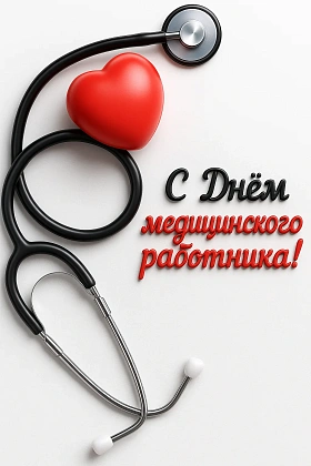 С ДНЕМ МЕДИЦИНСКОГО РАБОТНИКА!